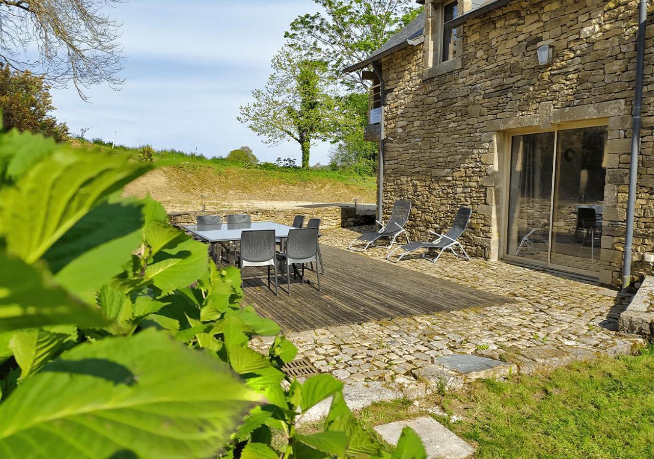Coeur Du Finistere Villa Pleyben Bagian luar foto